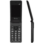 Telefon Mobil pentru Persoane Vârstnice Qubo X-28 4G BK Negru 2,8"