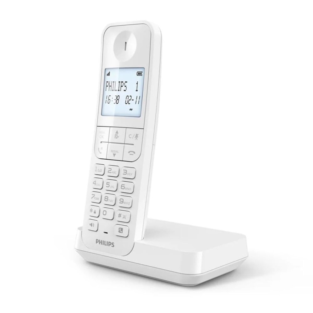 Telefon fără Fir Philips D2701W Alb