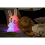 Lumină de noapte Innogio GIORABBIT 136 MIDI Alb Silicon