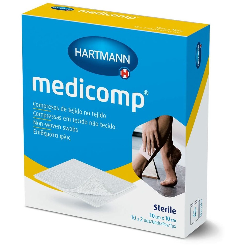 Pansamente Sterilizate Hartmann Medicomp 10 x 10 cm 20 Unități