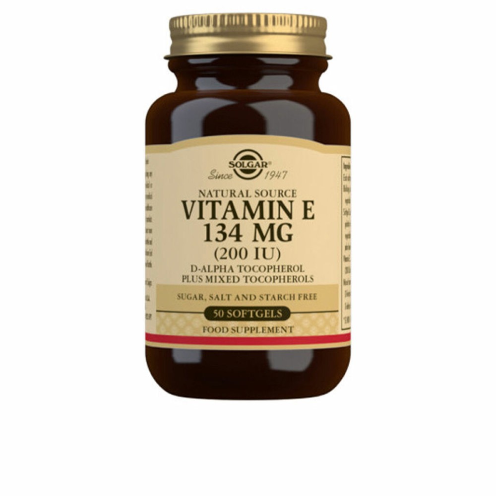 Vitamina E Solgar E 200 iu 1/zi 50 Capsule 50 Unități