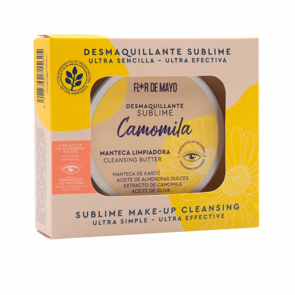 Demachiant Față Flor de Mayo Sublime Camomila 80 g Produs de curățare Mușețel