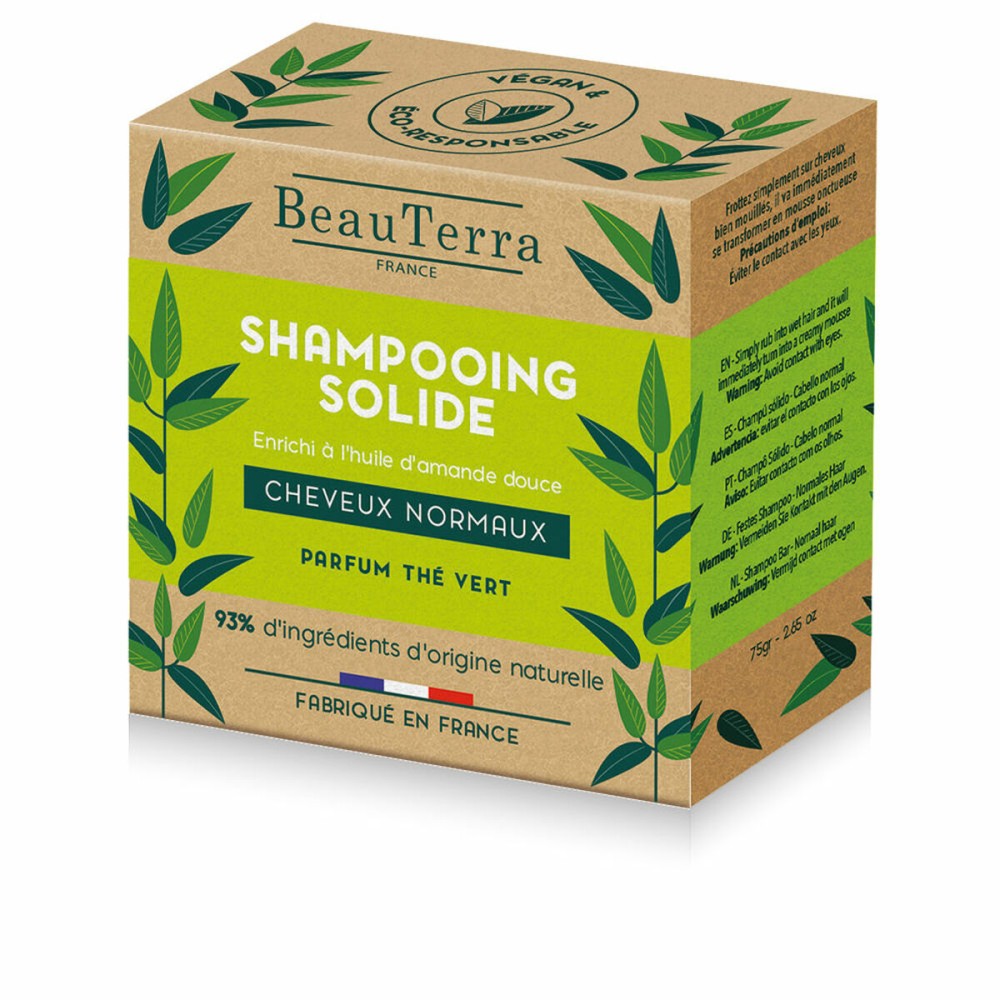 Șampon solid Beauterra   75 g Ceai Verde