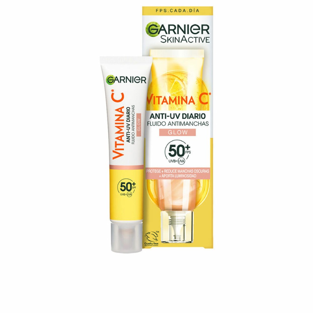 Cremă Anti-pete Garnier Vitamin C - Glow 40 ml Rezistent la pete