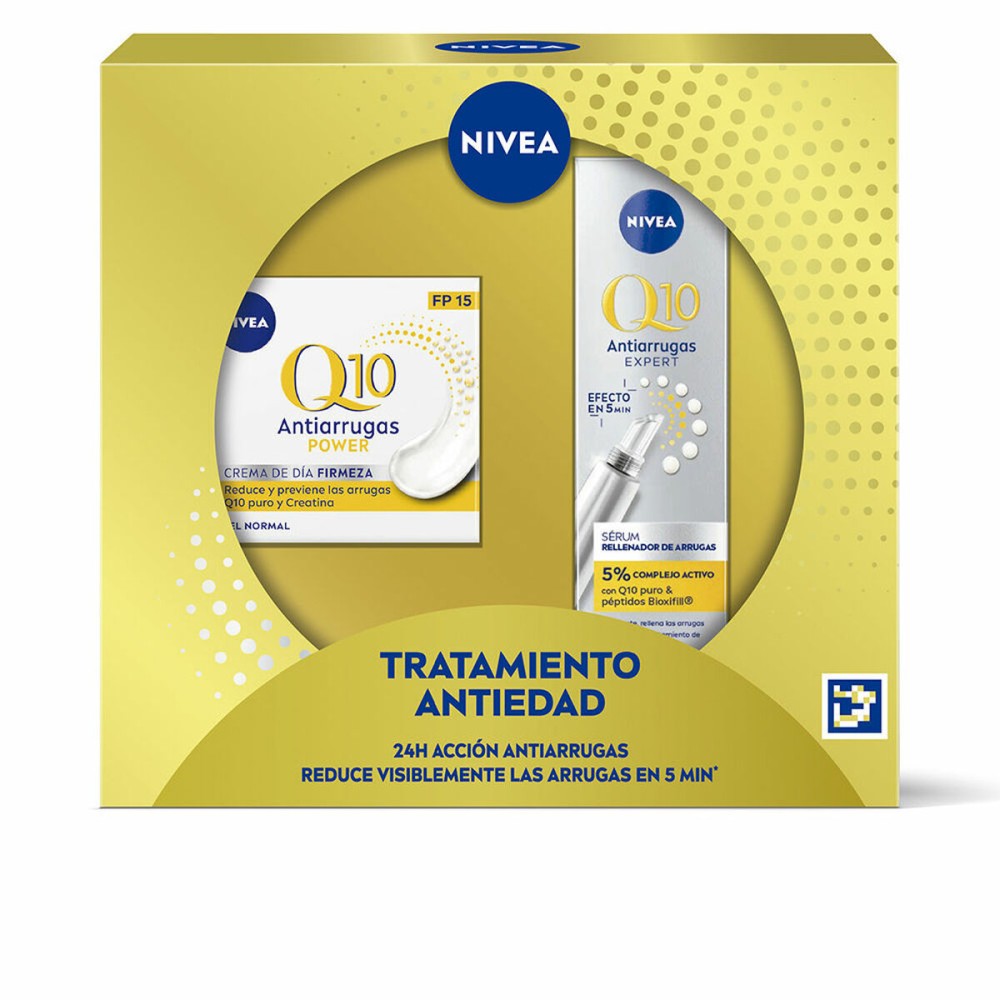 Set de Cosmetică Femei Nivea Q10 ANTI-ARRUGAS Anti-aging Q10 2 Piese