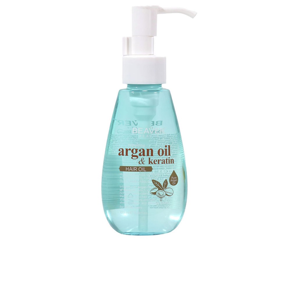 Ulei Capilar Beaver ARGAN OIL & KERATIN 100 ml