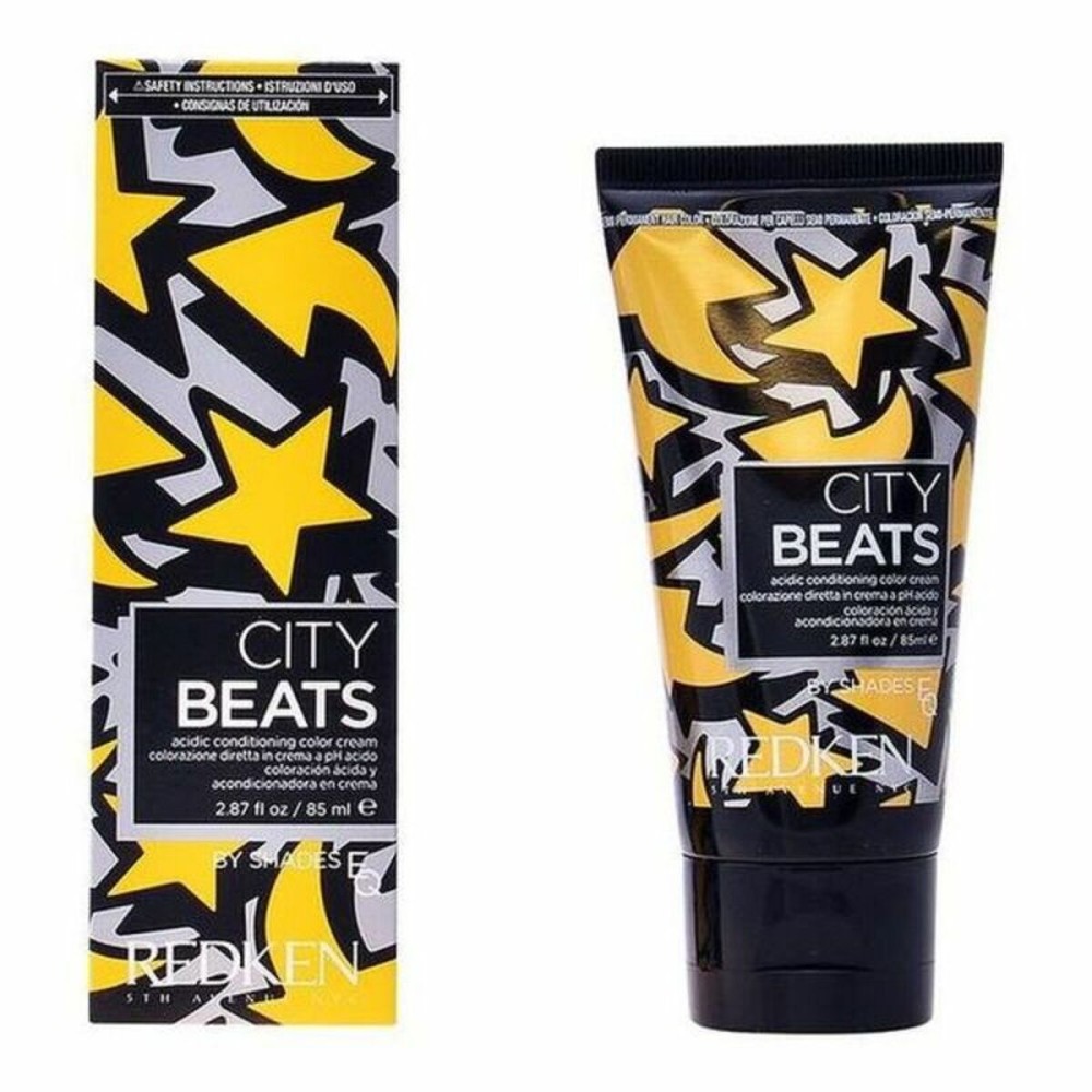 Pusiau laikinas dažas City Beats Redken City Beats Yellow Cab 85 ml