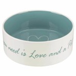 Dispozitiv de hrănire pentru câini Trixie Alb Turquoise 1,4 L