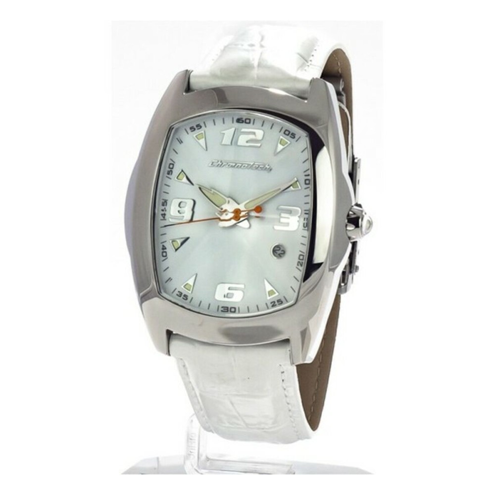 Ceas Bărbați Chronotech CT7504M-B Alb