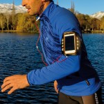 Brățară Sportivă cu LED KSIX 4" Negru Neopren