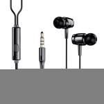 Căști cu Microfon Contact Negru