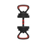 Kit Kettlebell și Dumbbell KSIX Negru 20 kg 19 Piese