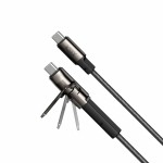 Cablu USB KSIX Negru 1 m