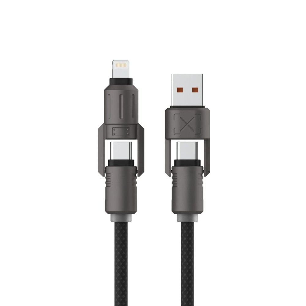 Cablu USB KSIX Negru 1 m