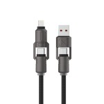 Cablu USB KSIX Negru 1 m