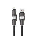 Cablu USB KSIX Negru 1 m