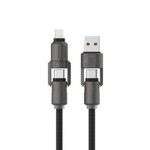 Cablu USB KSIX Negru 1 m