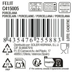 Farfurie pentru desert La Mediterránea Felit (ø 19 cm)