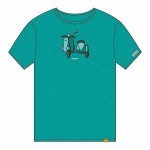 Tricou cu Mânecă Scurtă Cállate la Boca   Turquoise Ataș