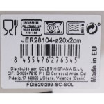 Farfurie pentru desert La Mediterránea Iberica Jerica ø 20 x 2 cm