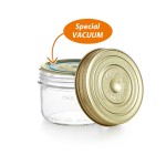 Borcan Le Parfait Wiss Transparent Auriu* 350 ml Ermetic (6 Unități)