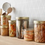 Borcan Le Parfait Wiss Transparent Auriu* 350 ml Ermetic (6 Unități)