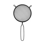 Strecurătoare Quttin Negru Metal Ø 10 cm (24 Unități)