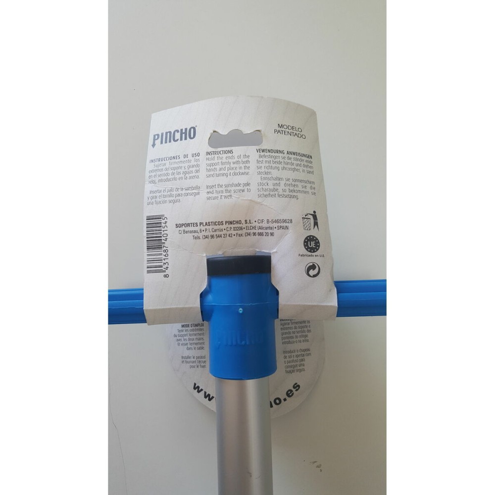 Țăruș pentru Umbrelă Aluminiu Verde Roșu Albastru Fistic (95 cm)