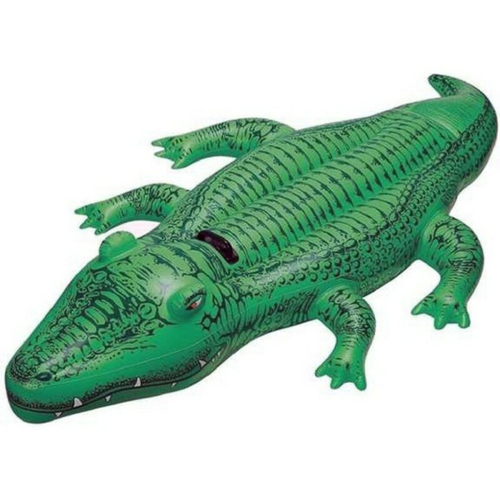 Figurină Gonflabilă pentru Piscină Intex Crocodil (168 X 86 cm)
