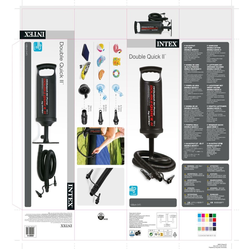 Pompă de aer Intex Manual