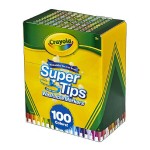 Set de Carioci Super Tips Crayola 58-5100 (100 uds)