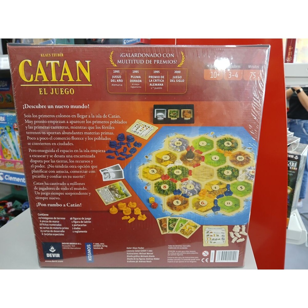 Joc de Masă Catan Junior Devir BGCATAN (ES)