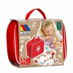 Trusă medicală de jucărie cu accesorii Moltó Lemn (7 pcs)
