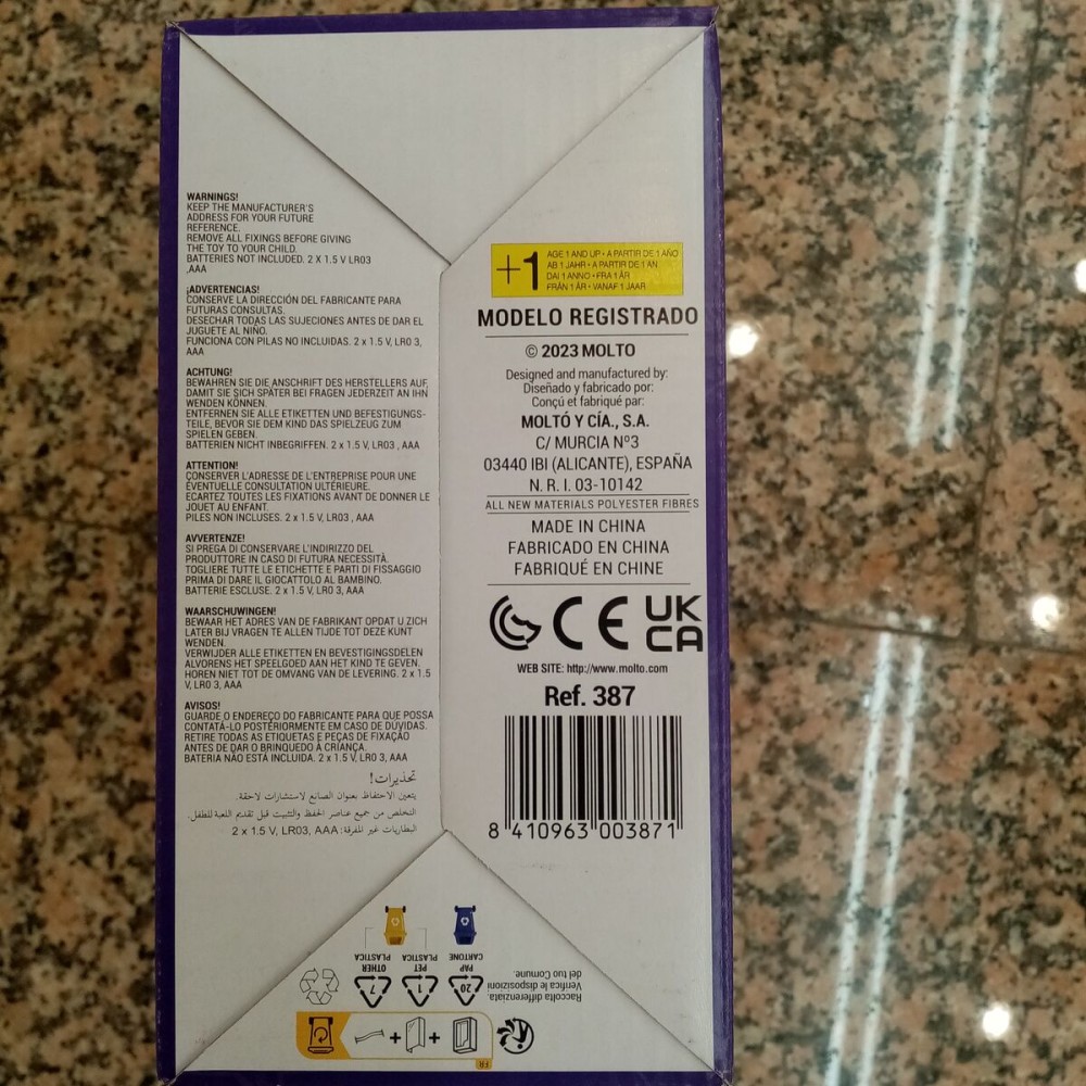 Jucărie de Pluș Gusy Luz Moltó (33 cm)