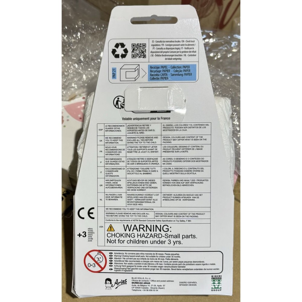 Scutece pentru păpuși Elegance Arias 6014.0