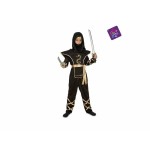 Costum Deghizare pentru Copii My Other Me Ninja 7-9 Ani Negru (4 Piese)