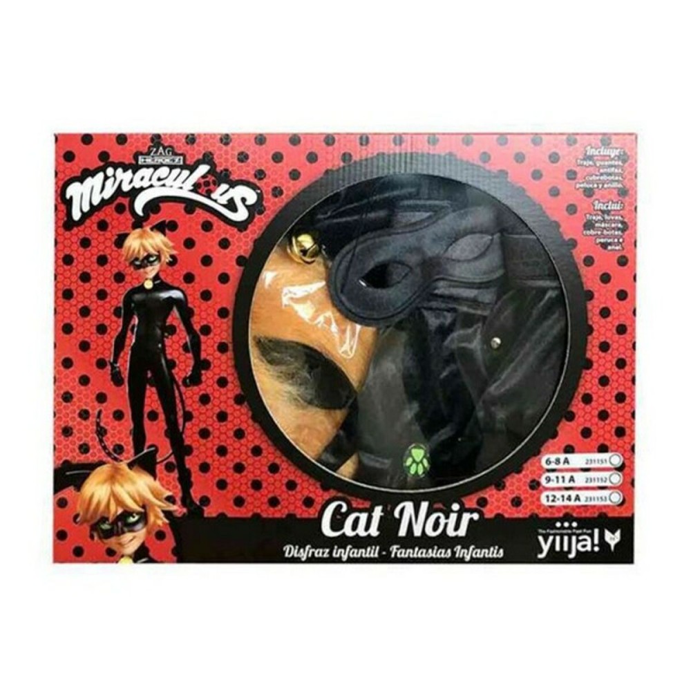 Costum Deghizare pentru Copii Cat Noir My Other Me Negru