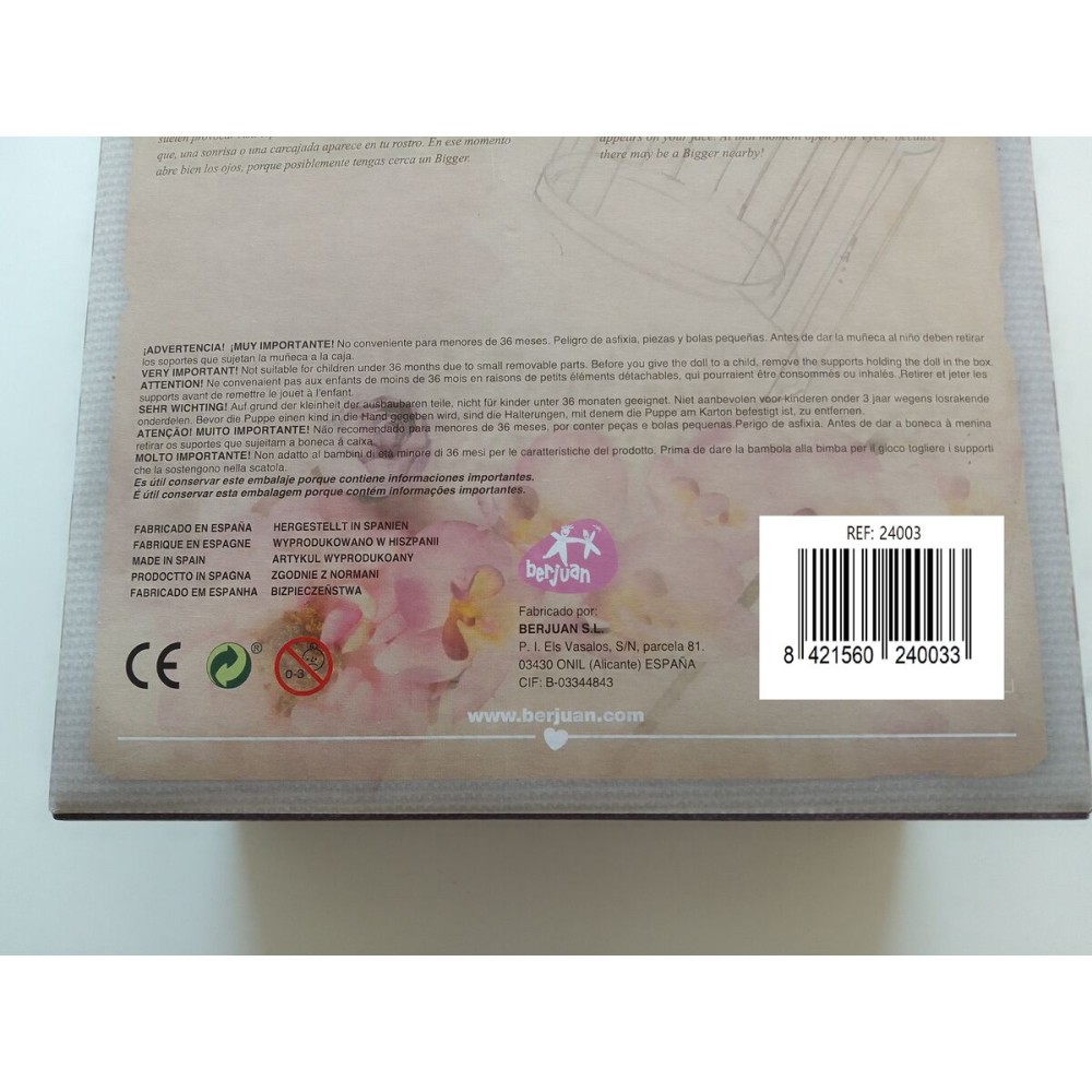Păpușă Berjuan The Biggers Artey Birbaun 32 cm
