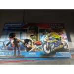 Playset City Action Police Motorbike Playmobil 70572 (32 pcs)
