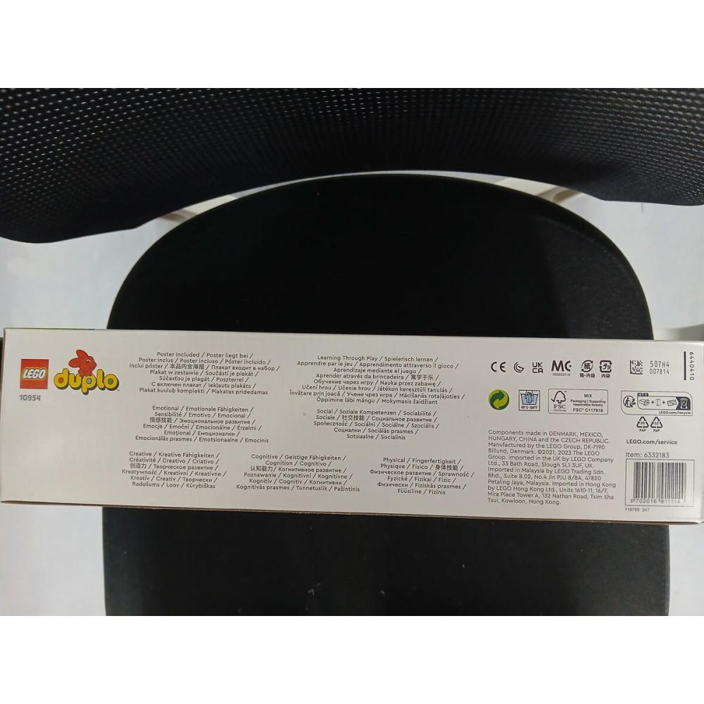 Set de Construcție Duplo Number Train Lego 10954 Multicolor 23 Piese (23 pcs)