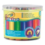 Creioane ceară colorate Crayola 2.0784 Lavabil/ă (24 pcs)