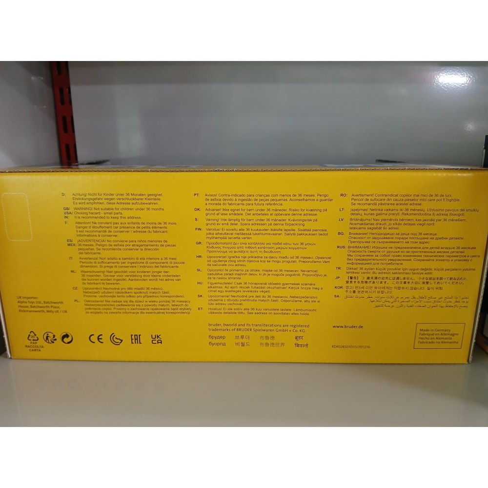 Excavator Bruder Jcb Midi Demontabil 41 x 17 cm