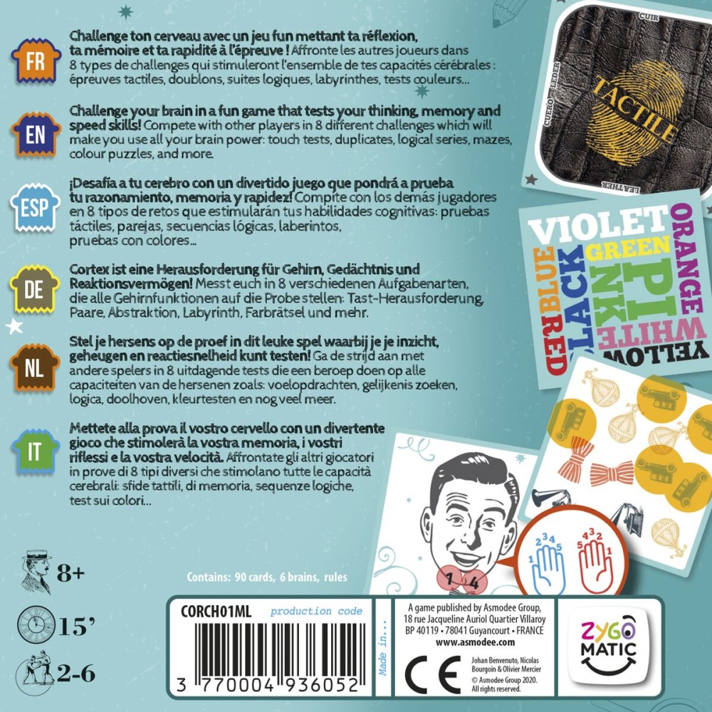 Joc de Masă Cortex Challenge Asmodee ASMCORCH01ML