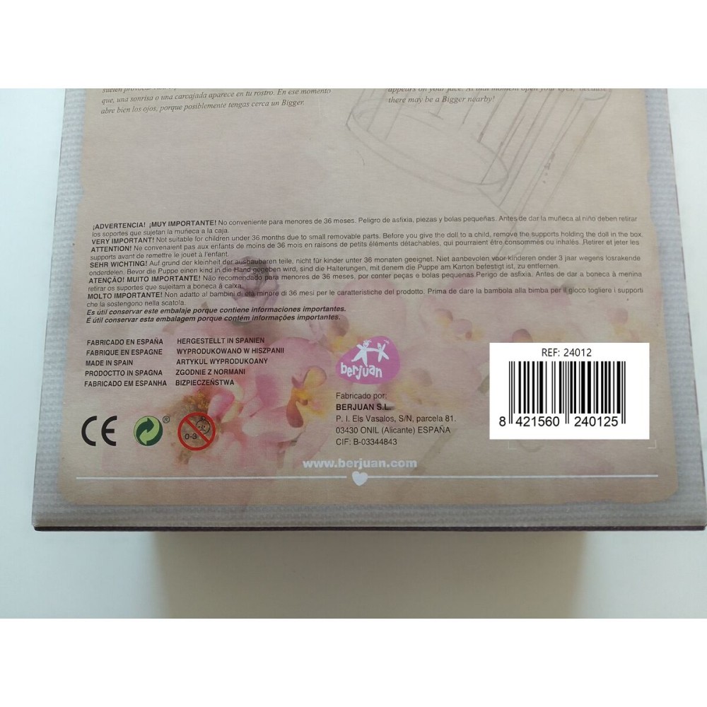 Păpușă Berjuan The Biggers Avril Smith 32 cm