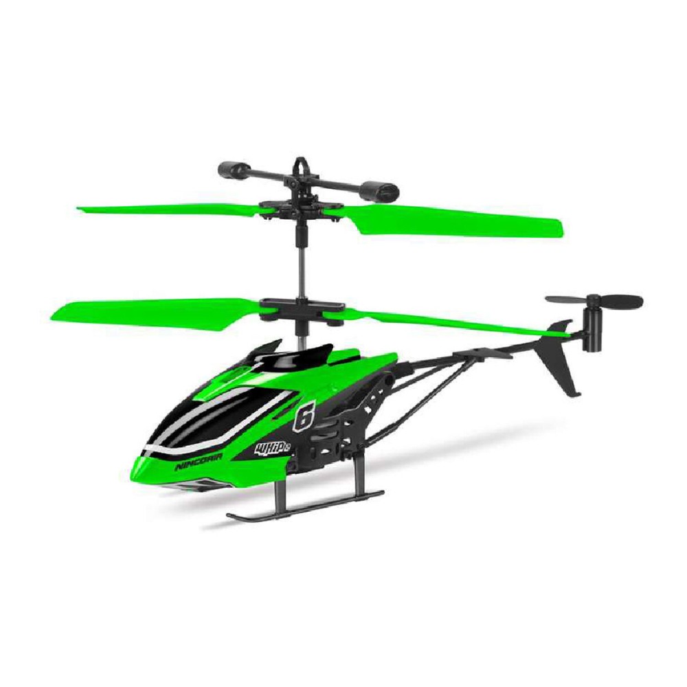 Elicopter Controlat de Radio Chicos NH90137 Negru/Verde