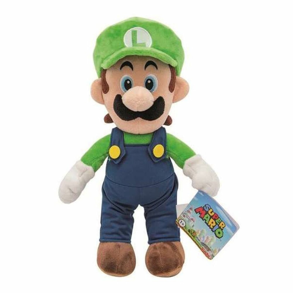 Jucărie de Pluș Simba Super Mario Bros Luigi (30 cm)