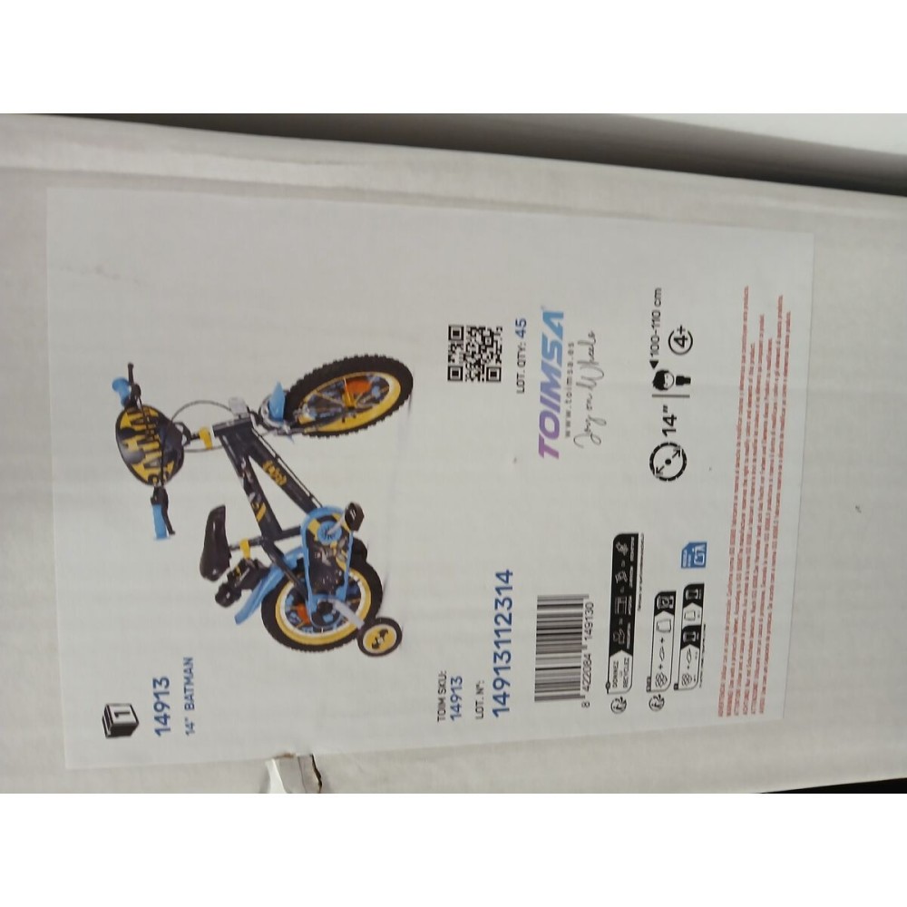 Bicicletă pentru copii Batman 14"