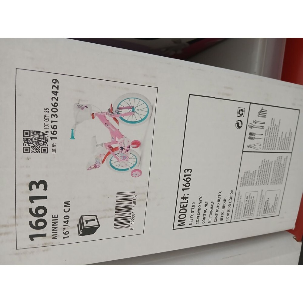 Bicicletă pentru copii Minnie Mouse 16" 5-8 Ani