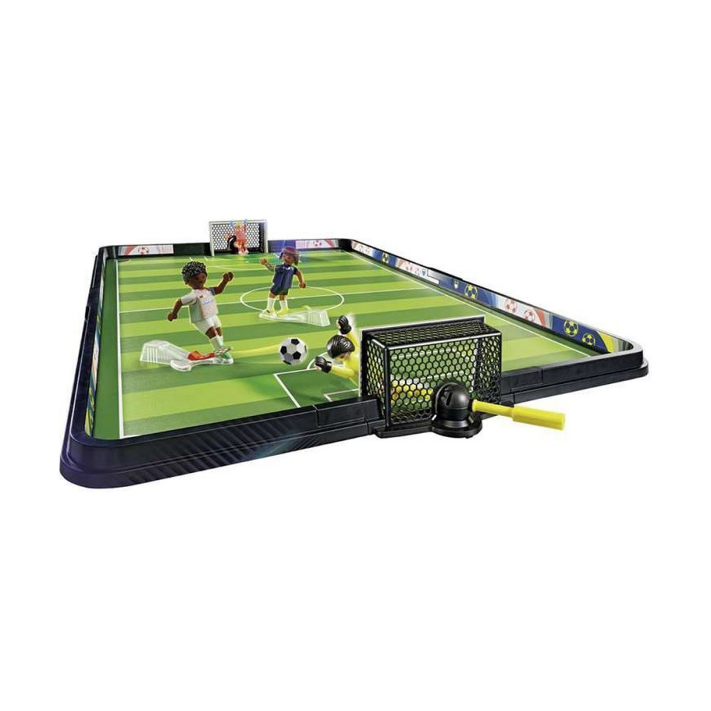 Playset Playmobil Sports & Action Football Pitch 63 Piese 71120