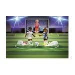 Playset Playmobil Sports & Action Football Pitch 63 Piese 71120